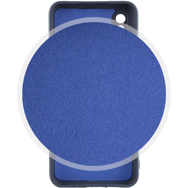 Фото Чохол TPU GETMAN Liquid Silk Full Camera на Xiaomi Redmi 9A (Синій / Midnight Blue) на vchehle.ua