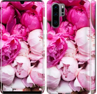 Чехол Розовые пионы для Huawei P30 Pro