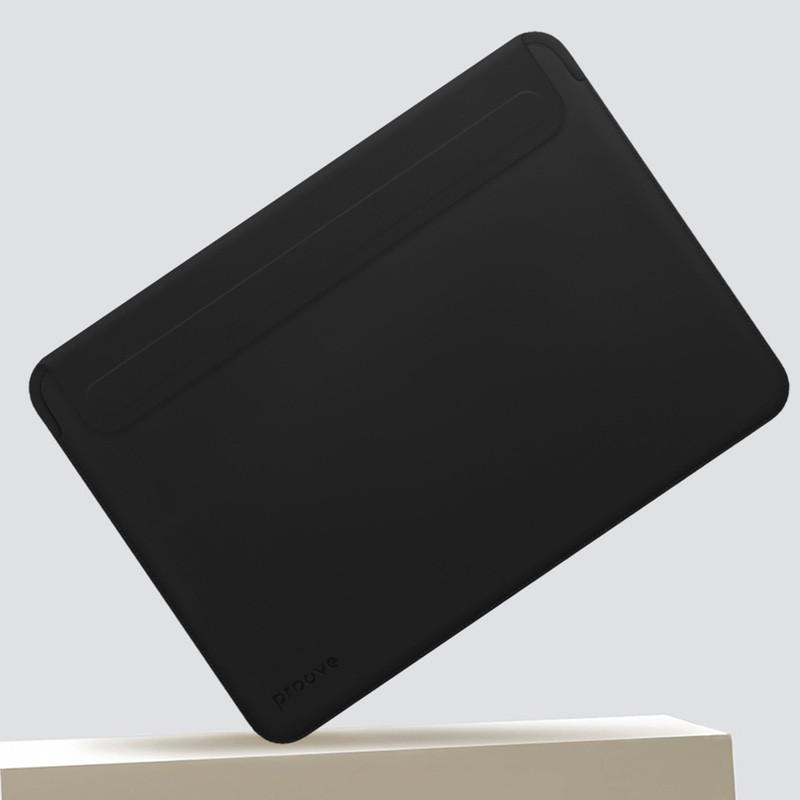 Фото Чохол Proove Leather Sleeve Macbook 13''/13.3''/13.6''/14.2'' (Black) в маназині vchehle.ua