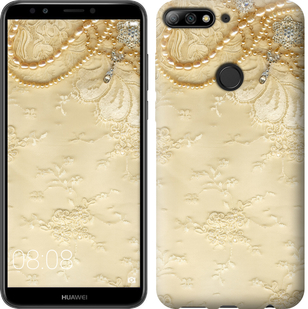 

Чехол Кружевной орнамент для Huawei Y7 Prime (2018) 668797