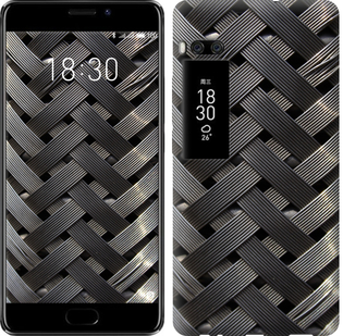Чехол Металлические фоны для Meizu Pro 7 Plus