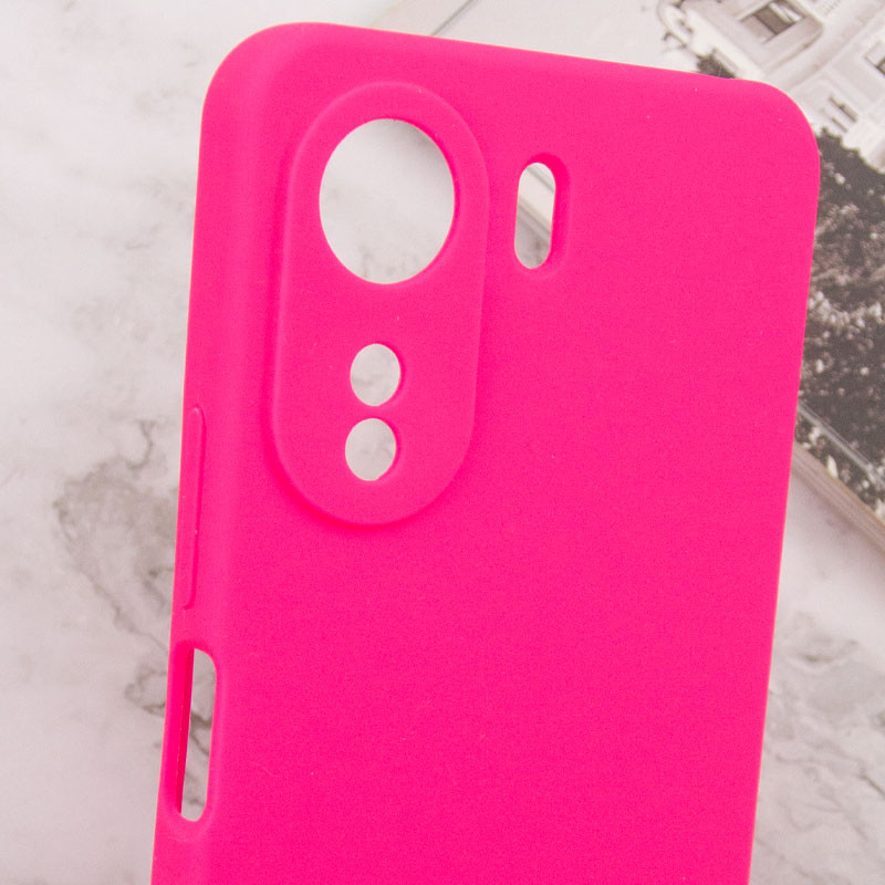 Заказать Чехол Silicone Cover Lakshmi Full Camera (AAA) для Xiaomi Redmi 13C / Poco C65 (Розовый / Barbie pink) на vchehle.ua