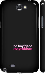 

Чехол no boyfriend no problem для Samsung Galaxy Note 2 N7100 985052