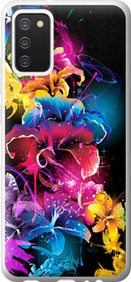 

Чехол Абстрактные цветы для Samsung Galaxy A02s A025F 1634155