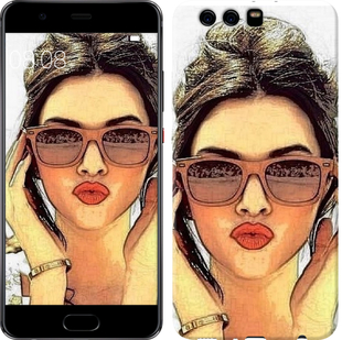 

Чохол Дiвчина_арт на Huawei P10 Plus 111254