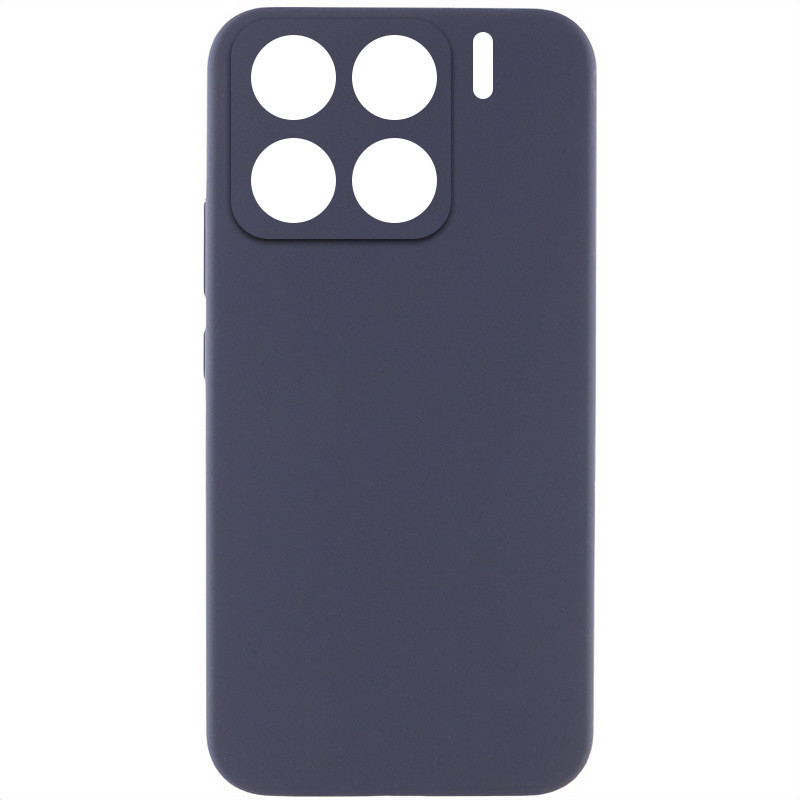 Чехол Silicone Cover Lakshmi Full Camera (AAA) для Xiaomi 15 (Серый / Dark Gray)