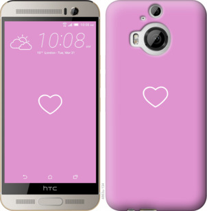 

Чехол Сердце 2 для HTC One M9 Plus 912223