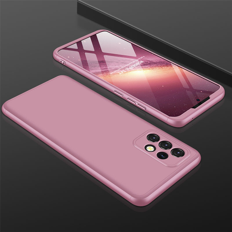 Фото Пластиковая накладка GKK LikGus 360 градусов (opp) для Samsung Galaxy A32 4G (Розовый / Rose Gold) на vchehle.ua