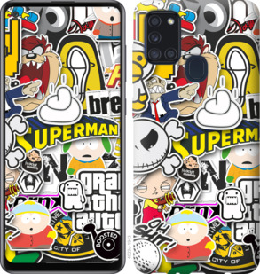 

Чохол Popular logos на Samsung Galaxy A21s A217F 932071