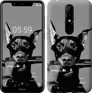 

Чохол Доберман на Nokia 5.1 Plus 878586