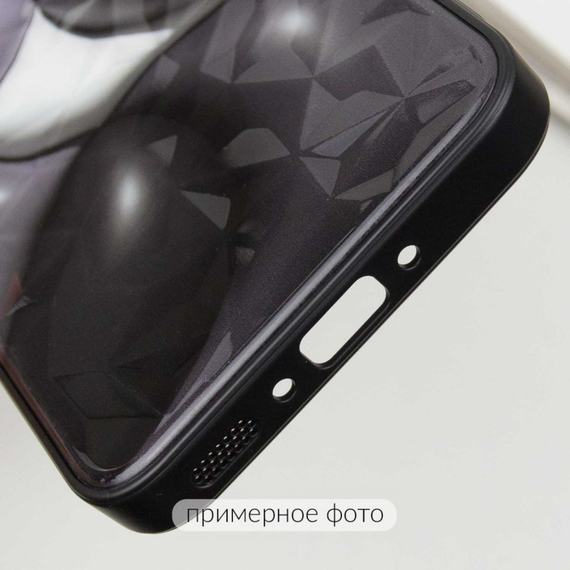 Фото TPU+PC чохол Prisma BubbleGum на Xiaomi Redmi Note 14 4G (Int. version) (3D Grey) в маназині vchehle.ua