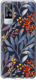 

Чехол Этнос природа листья для Vivo Y51 2020 1407203