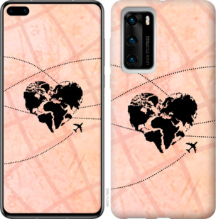 

Чехол Путешествуй для Huawei P40 933647