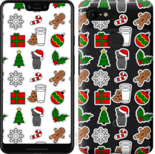 

Чехол Новогодний 16 для Google Pixel 3 XL 819435