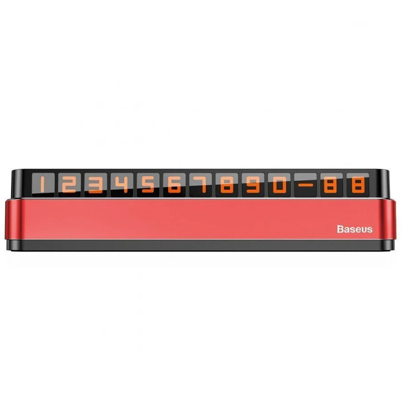 

Парковочная карта Baseus Moonlight Box Series Temporary (Червоний) 1106134