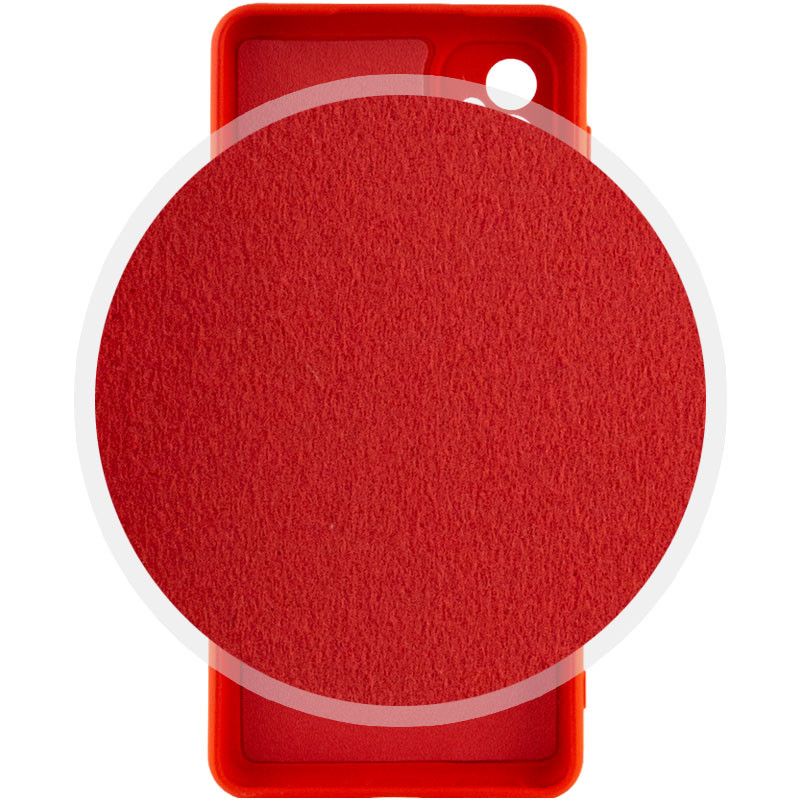 Фото Чехол TPU GETMAN Liquid Silk Full Camera для Samsung Galaxy A24 4G (Красный / Red) в магазине vchehle.ua