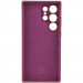 Фото Чехол Silicone Cover Lakshmi Full Camera (AAA) для Samsung Galaxy S24 Ultra (Бордовый / Plum) в магазине vchehle.ua