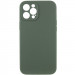 Чохол Silicone Case Full Camera Protective (AA) NO LOGO на Apple iPhone 12 Pro (6.1") (Зелений / Cyprus Green)