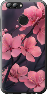 Чохол Пурпурна сакура на Huawei Nova 2