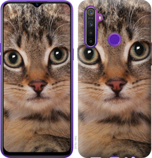 

Чехол Полосатый котик для Realme 5 920658