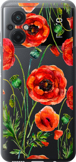 

Чохол Намальовані маки на Xiaomi Poco M5 1633797