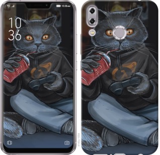 

Чехол gamer cat для Asus Zenfone Max Pro M2 ZB631KL 701705