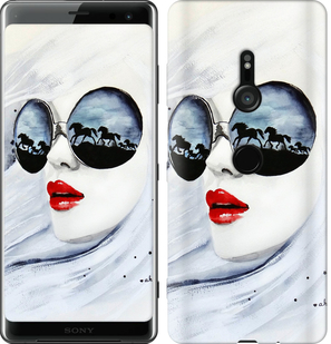 

Чехол Девушка акварелью для Sony Xperia XZ3 H9436 689889