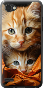 Чохол Котики 2 для LG Q6 Prime M700