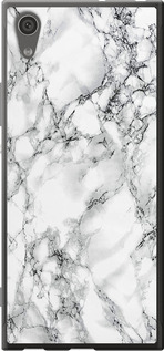 Чехол Мрамор белый для Sony Xperia XA1 G3112