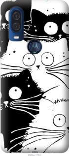 Чехол Коты v2 для Motorola One Vision