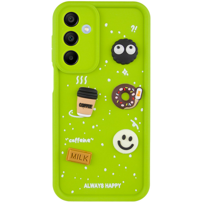 Фото Чехол TPU Toys Case для Samsung Galaxy A16 4G/5G (Light Green / Always Happy) на vchehle.ua