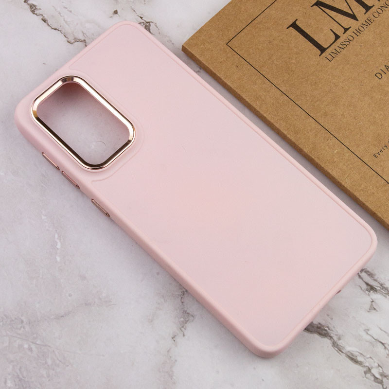 TPU чохол Bonbon Metal Style на Samsung Galaxy A55 (Рожевий / Light pink) в магазині vchehle.ua