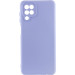 Чохол Silicone Cover Lakshmi Full Camera (AAA) на Samsung Galaxy M33 5G (Бузковий / Dasheen)