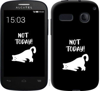 

Чохол Втомлений кіт на Alcatel One Touch Pop C3 4033D 874675