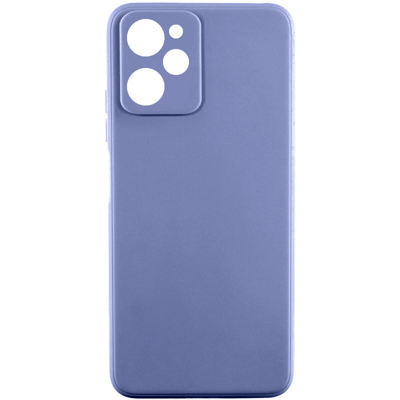 Силиконовый чехол Candy Full Camera для Xiaomi Poco X5 Pro 5G (Голубой / Mist blue)