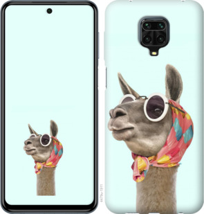 

Чехол Модная лама для Xiaomi Redmi Note 9 Pro 933172