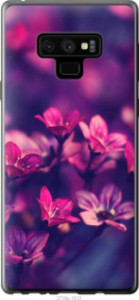 Чехол Пурпурные цветы для Samsung Galaxy Note 9 N960F