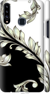 

Чехол White and black 1 для Samsung Galaxy A20s A207F 791874