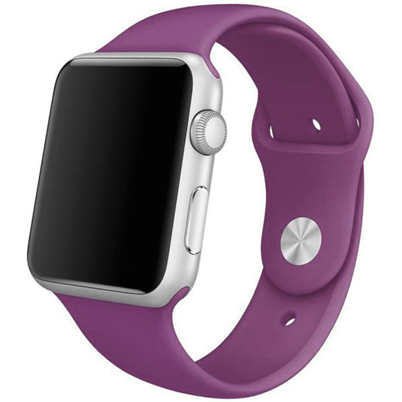 

Силіконовий ремінець на Apple watch 42mm / 44mm (Фіолетовий / Grape) 785027