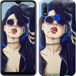 

Чохол Дівчина на стилі на Realme 3 920460