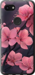 Чехол Пурпурная сакура для Google Pixel 3a XL