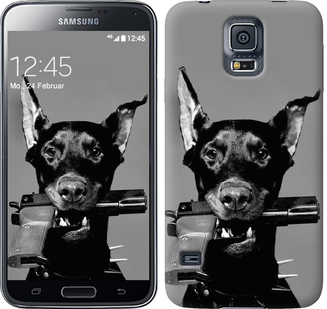 

Чохол Доберман на Samsung Galaxy S5 Duos SM G900FD 266862