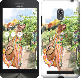 

Чехол Девушка Лето для Asus ZenFone 6 A600CG 103145