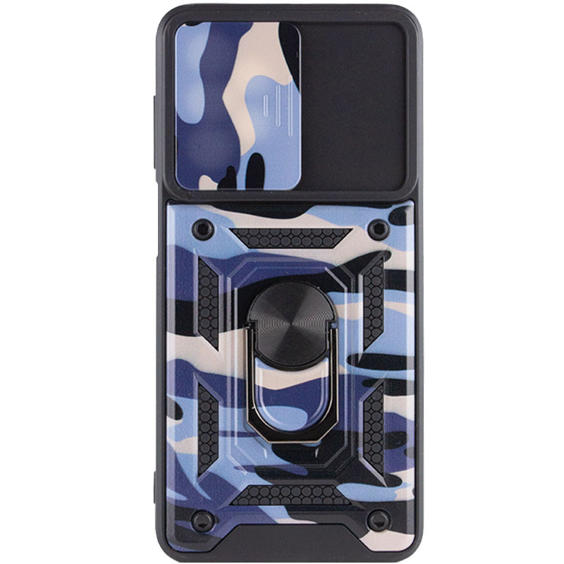 Фото Ударостійкий чохол Camshield Serge Ring Camo на Samsung Galaxy M23 5G / M13 4G (Фіолетовий / Army Purple) в маназині vchehle.ua