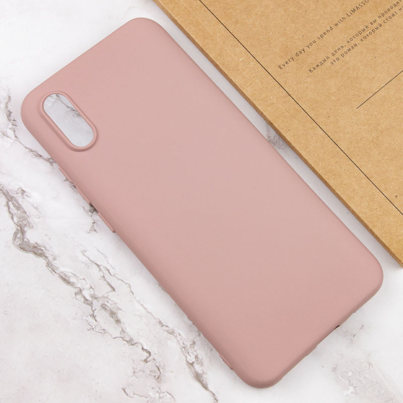 Чохол Silicone Cover Lakshmi (AA) на Xiaomi Redmi 9A (Рожевий/ Pink Sand) в магазині vchehle.ua