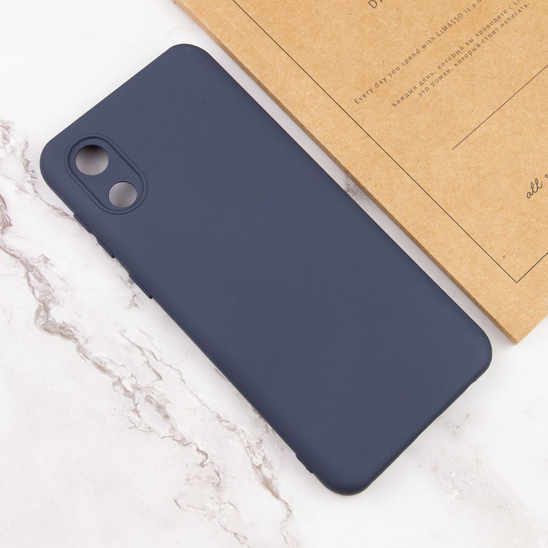 Чехол Silicone Cover Lakshmi Full Camera (A) для Samsung Galaxy A03 Core (Синий / Midnight Blue) в магазине vchehle.ua