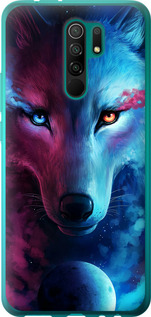 Чохол Арт-вовк на Xiaomi Redmi 9