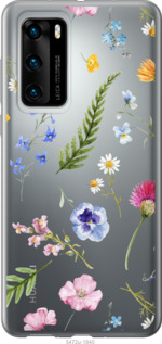 

Чехол Цветочный фон v2 для Huawei P40 1440294