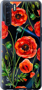 

Чохол Намальовані маки на Oppo A91 1633924