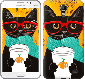 

Чохол Осінній кіт на Samsung Galaxy Mega 2 Duos G750 580959